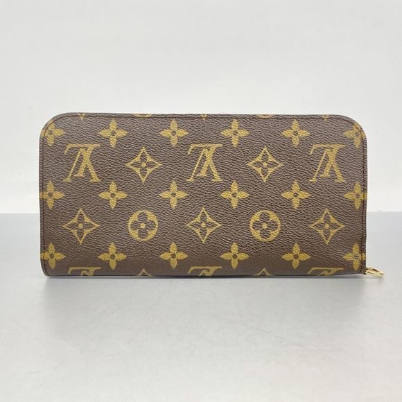Louis Vuitton Long Wallet Monogram Portefeuille Antholite M60250 Rouge Ladies - Picture 10 of 10